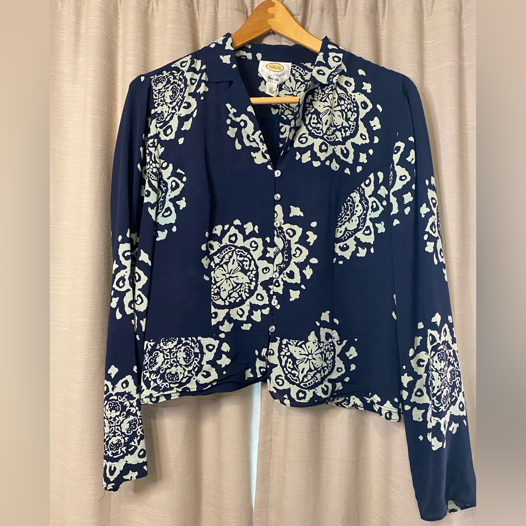 Talbots Pure Silk Blouse